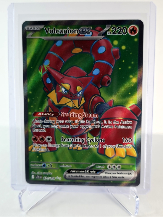 Pokemon Other - Pokémon TCG - Volcanion ex - Journey Together - Ultra Rare - 171/159
